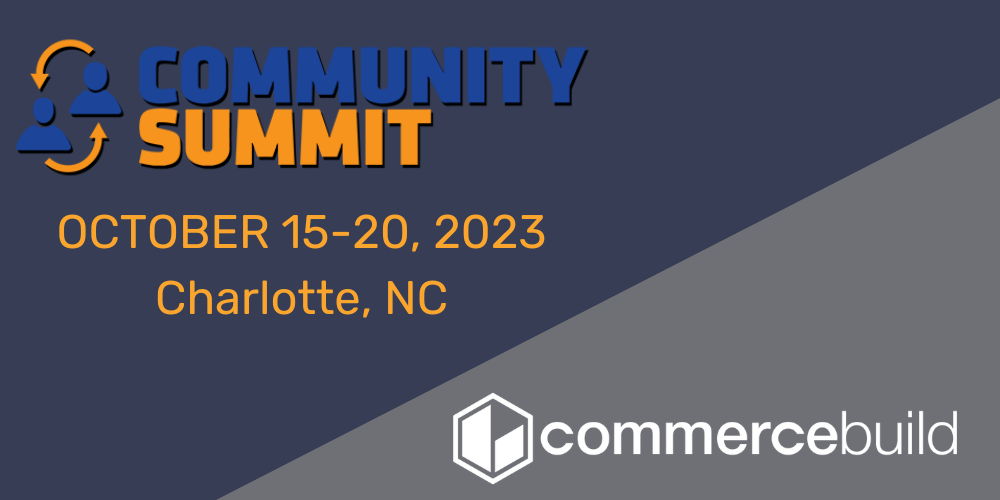 Community Summit 2023 event banner