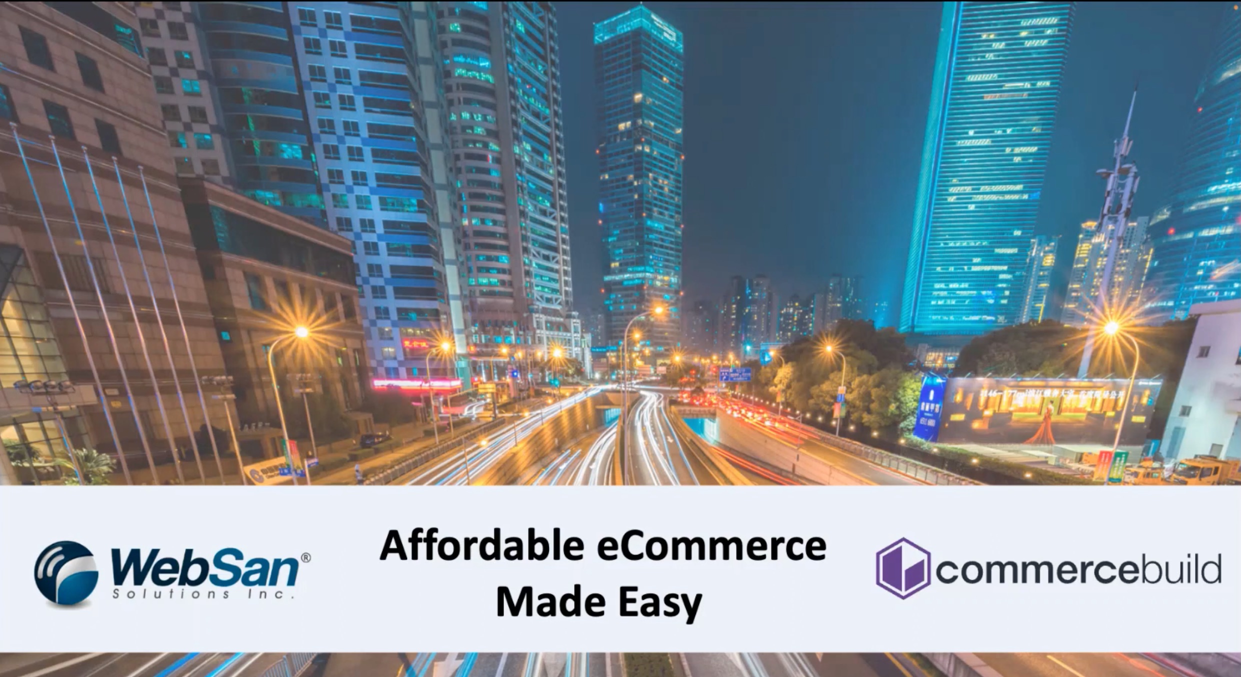 Affordable eCommerce Made Easy for Dynamics 365 Business Central with commercebuild